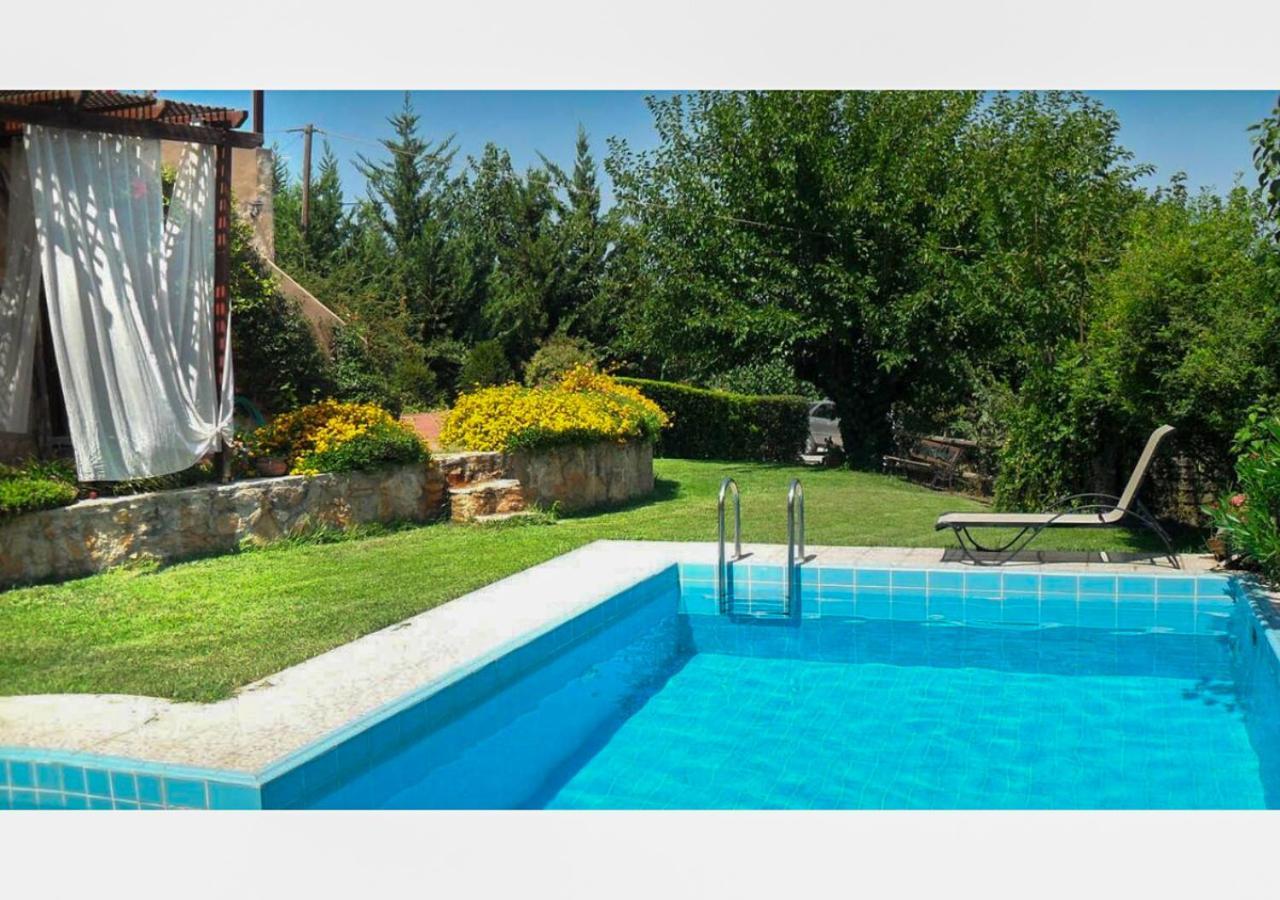 Villa Skine With Private Pool And Garden Khania Eksteriør bilde